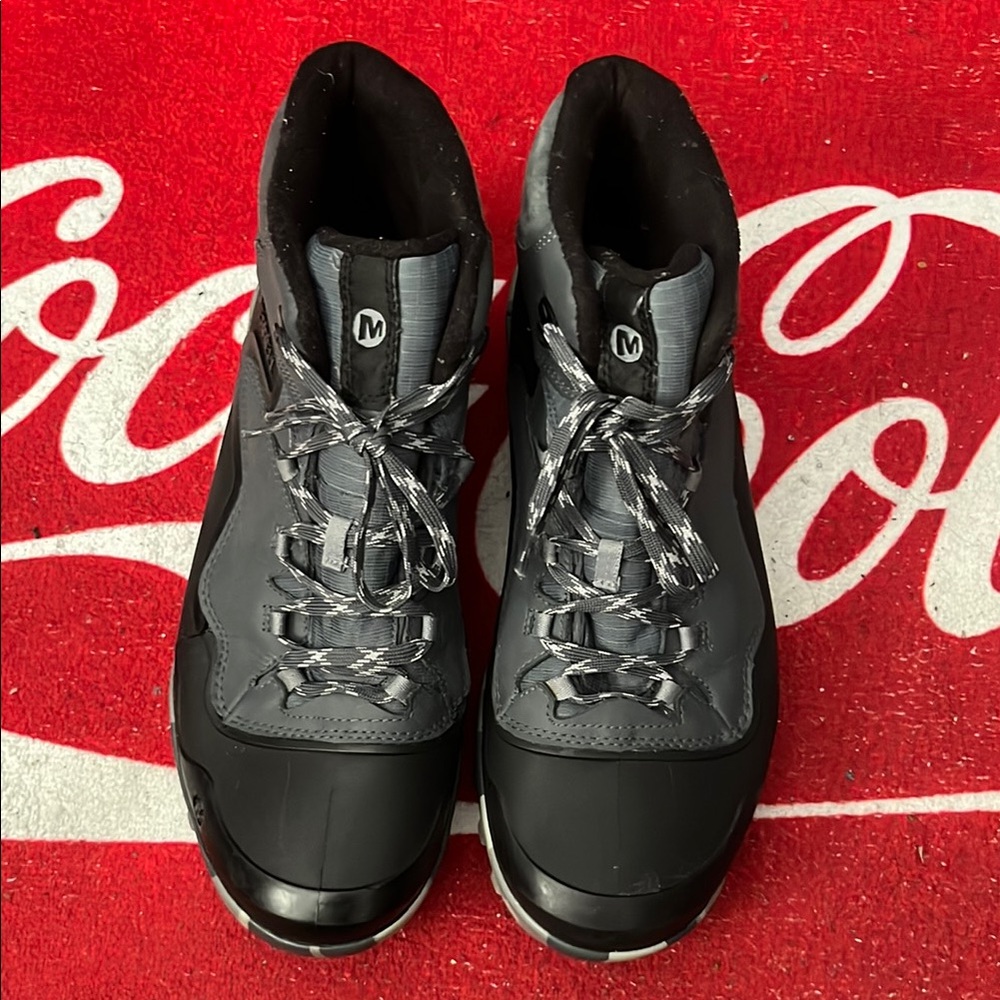 Merrell Black/gray hiking boots